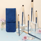 BLJ Classic Blue Makeup Brush Set