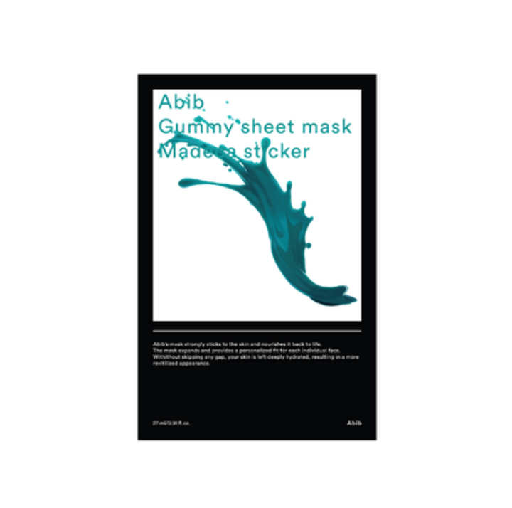 ABIB Gummy Sheet Mask - Madecassoside Sticker
