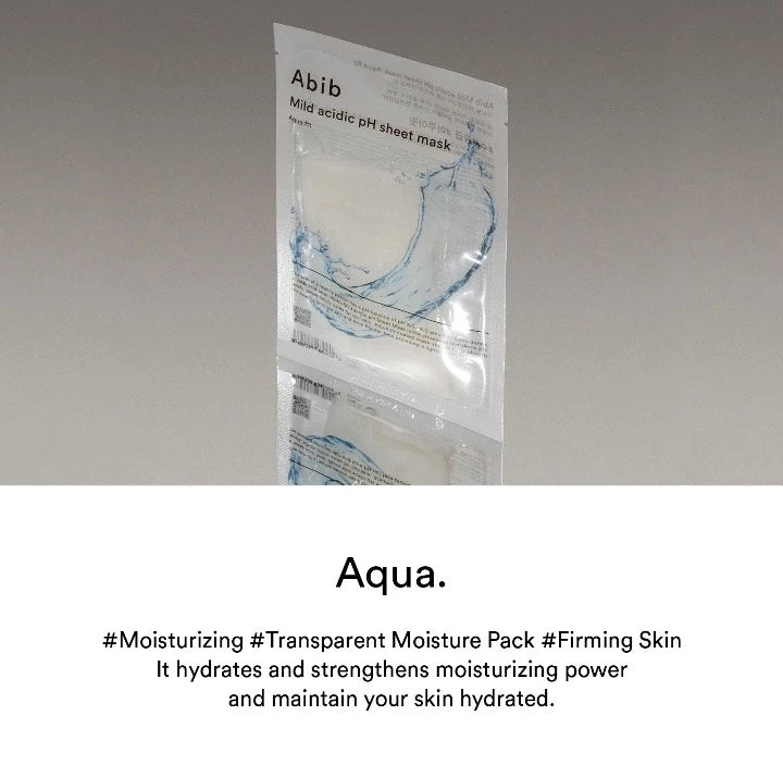ABIB Mild Acidic PH Sheet Mask - Aqua Fit