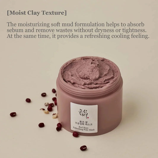 BEAUTY OF JOSEON Red Bean Refreshing Pore Mask (140ml)
