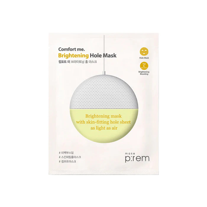 MAKE PREM Comfort Me Brightening Hole Mask