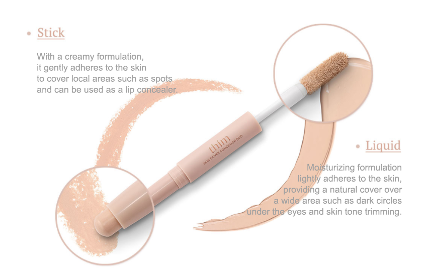 THIM BEAUTY Skin Cover Concealer Duo (2 Colors)