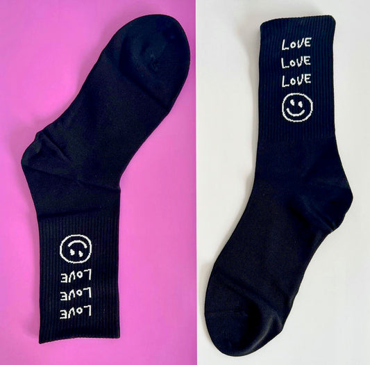 Love, Love, Love Adult Socks