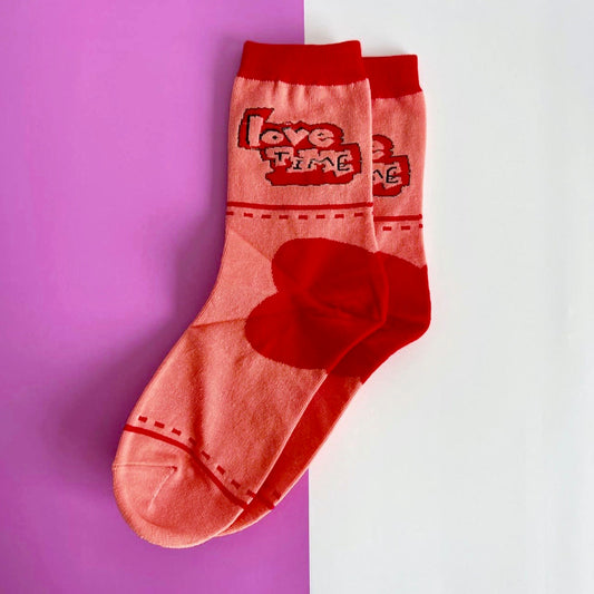 Love Time Adult Socks