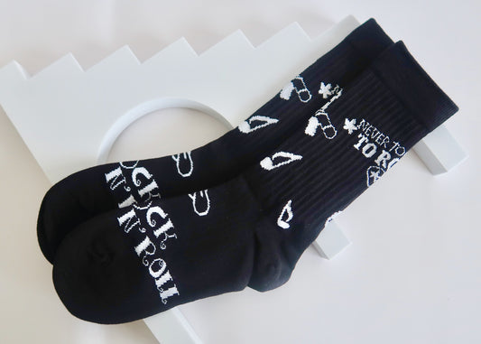 Rock and Roll Adult Socks