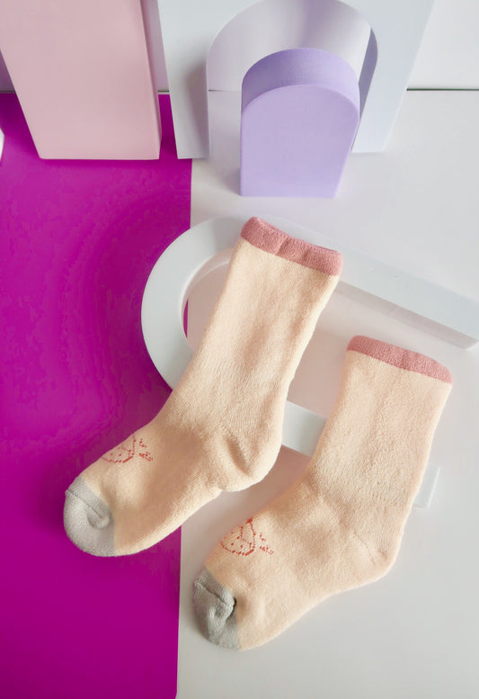 Peachy-Peach Babies Socks