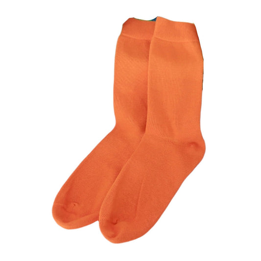 [M] Bright Orange Socks