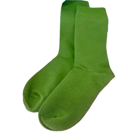 [M] Leaf Green Socks