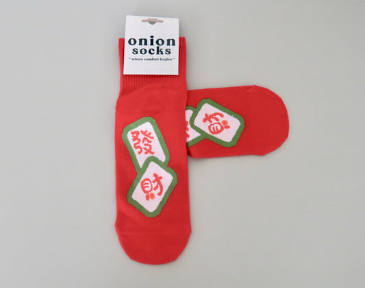 Chinese New Year Adult Socks