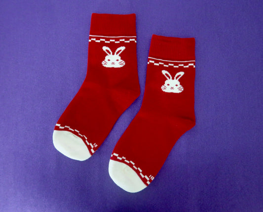 Happy Rabbit CNY Adult Socks