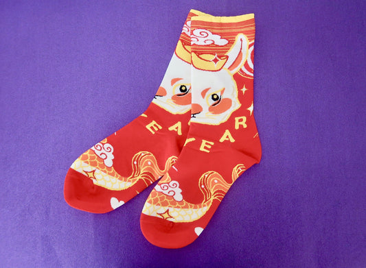 New Year CNY Adult Socks