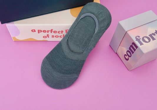 Grey Adult Socks