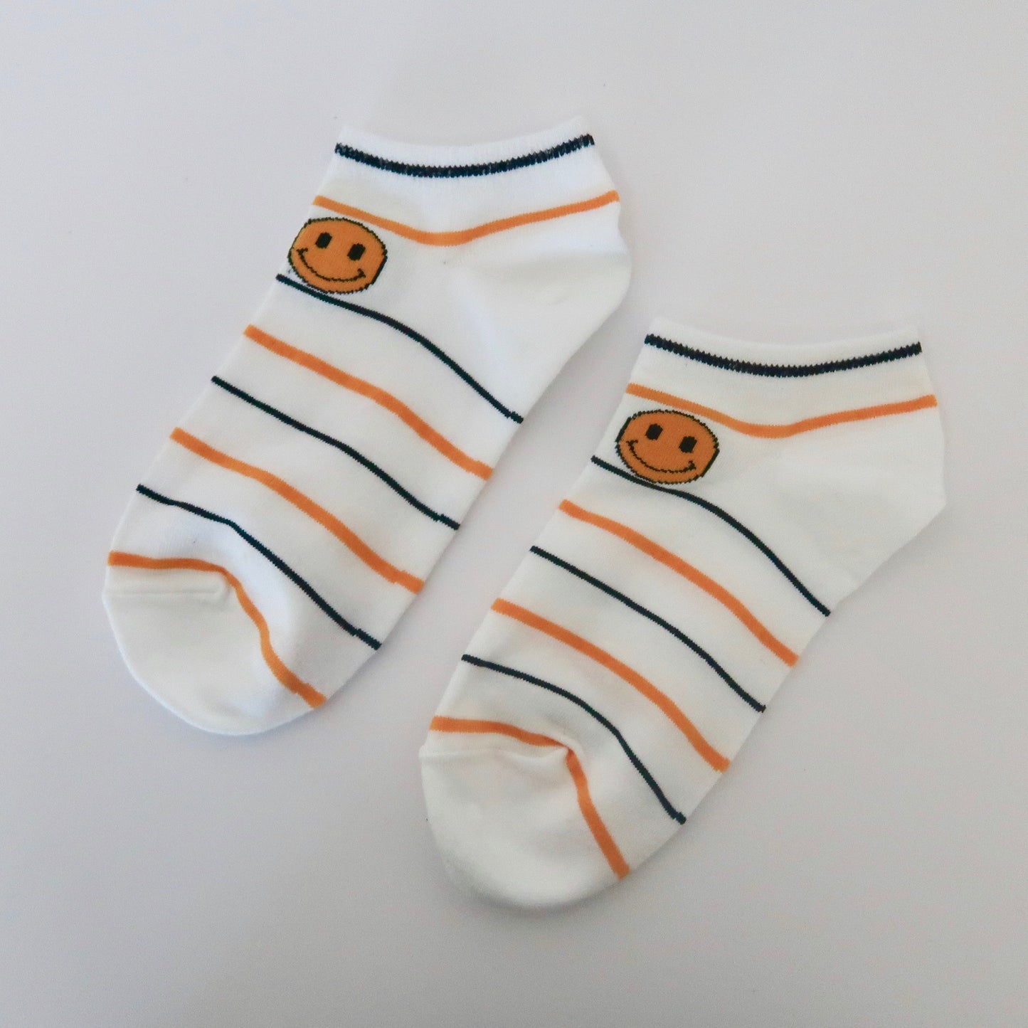 Smiley Lines Adult Socks