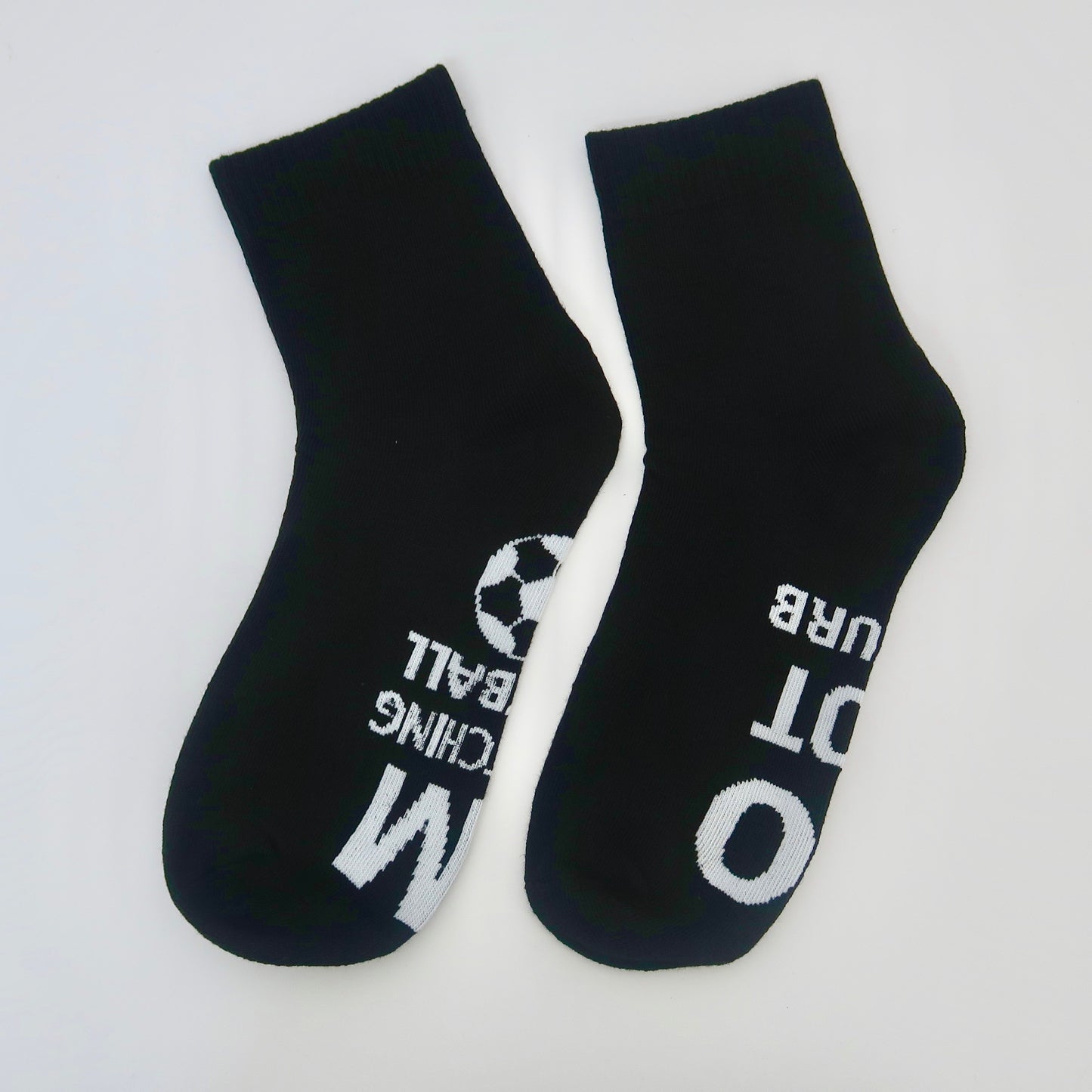 Black and White Adult Socks