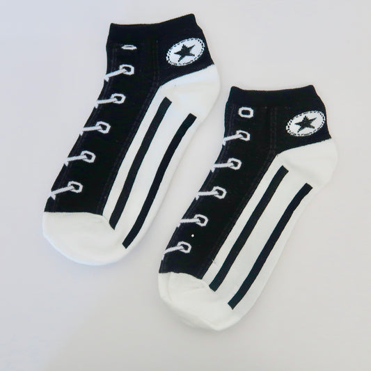 Black Converse Adult Socks