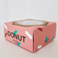 Donut Socks with Pink Box