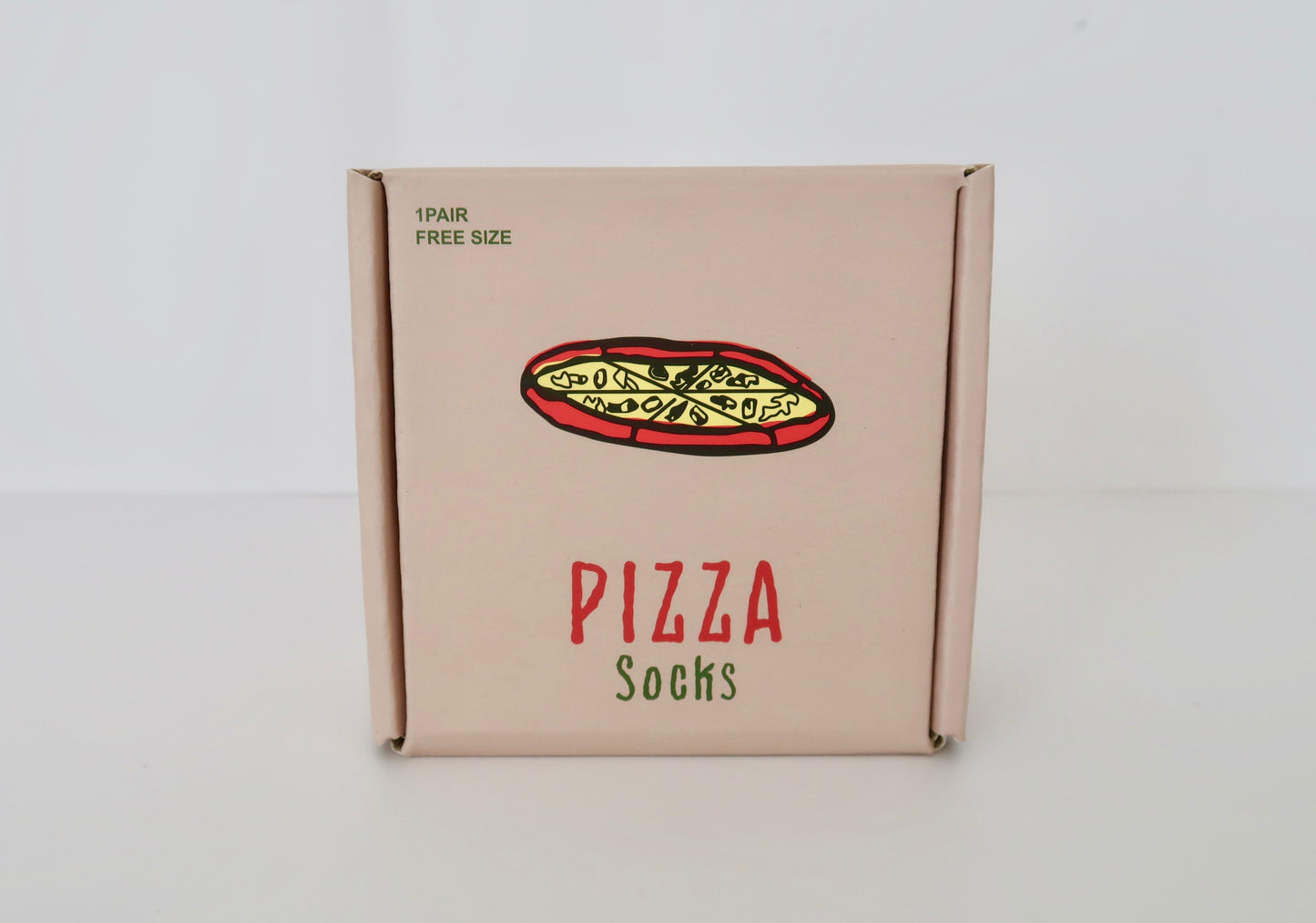 Pizza Socks with Box