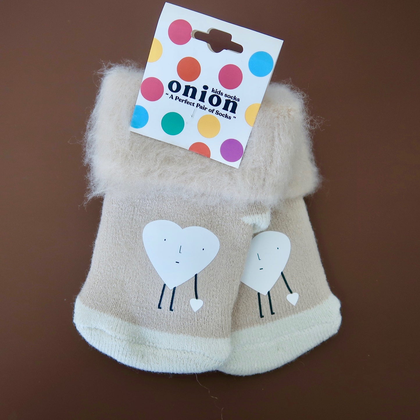 Furry Love Shape Baby Socks