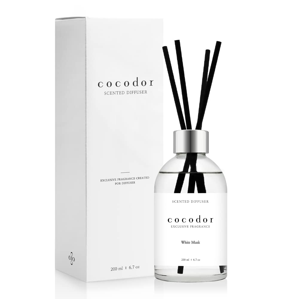 COCODOR White Label Lavender Diffuser / 200ml (6.7oz) [White Musk]