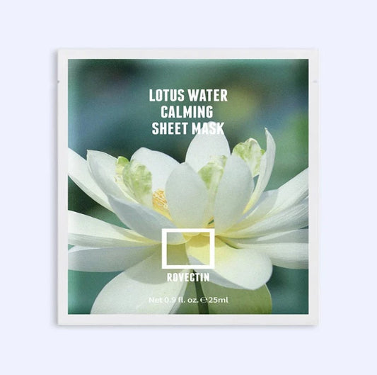 ROVECTIN Clean Lotus Water Calming Sheet Mask (25ml)