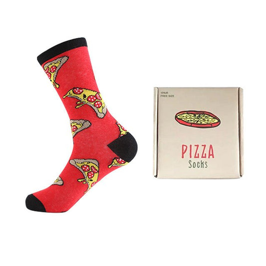 Pizza Socks with Box