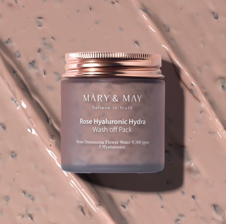 MARY & MAY Rose Hyaluronic Hydra Wash Off Pack