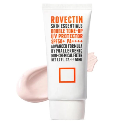 ROVECTIN Skin Essentials Double Tone-up UV Protector SPF50 PA+ (50ml)
