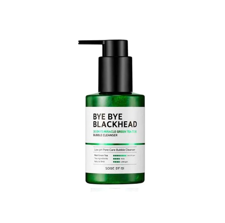 SOMEBYMI Bye Bye Blackhead 30 Days Miracle Green Tea Tox Bubble Cleanser