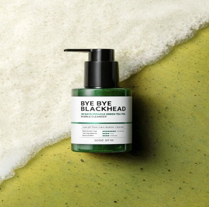 SOMEBYMI Bye Bye Blackhead 30 Days Miracle Green Tea Tox Bubble Cleanser