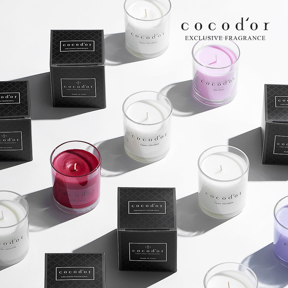 COCODOR Premium Jar Candle [Tea Rose]