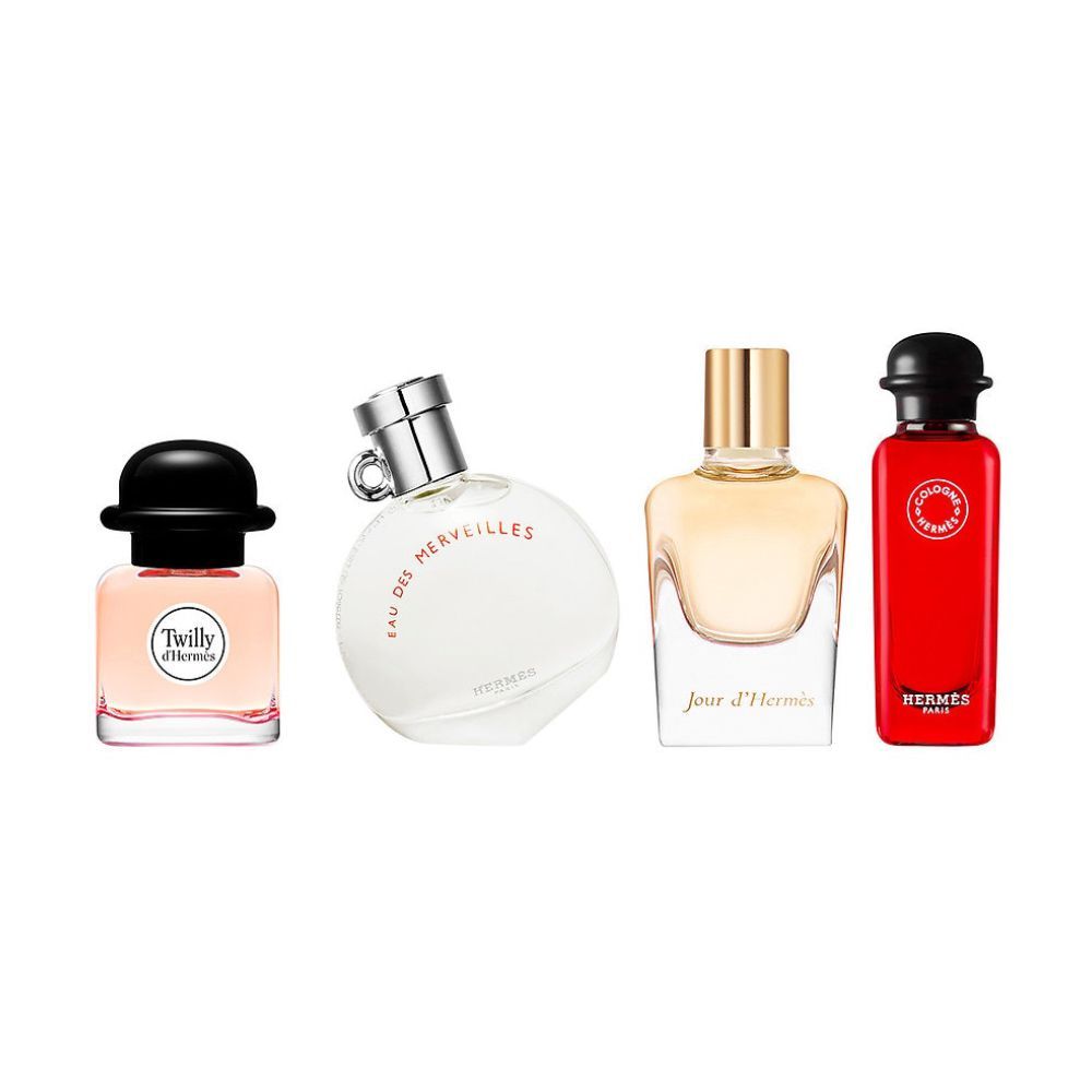 Hermes deluxe miniature online fragrance set