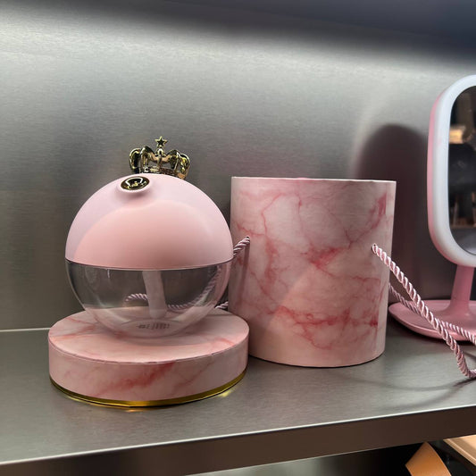 Pink Ball Portable Crown Air Humidifier