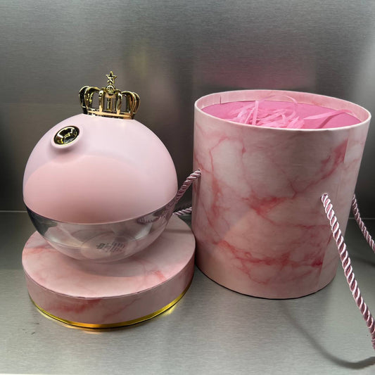 Pink Ball Portable Crown Air Humidifier